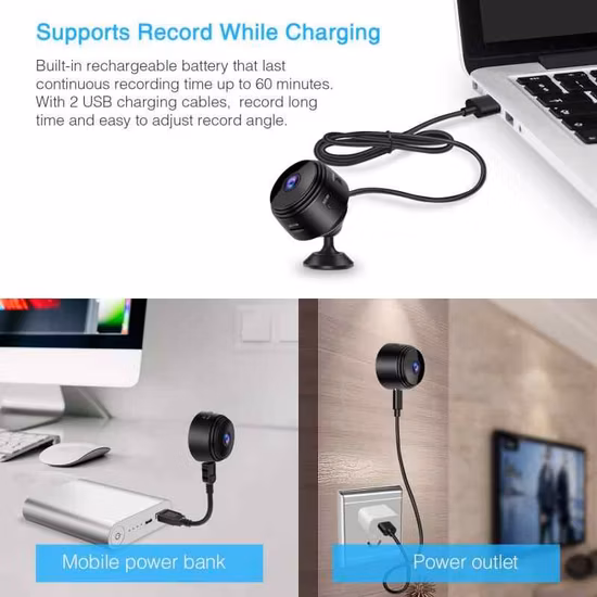 A9 Mini Home Security Remote Monitoring WiFi Camera