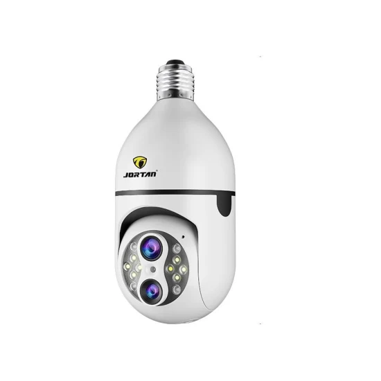 Binocular Zoom Panoramic Bulb Intelligent Surveillance Security Home Camera