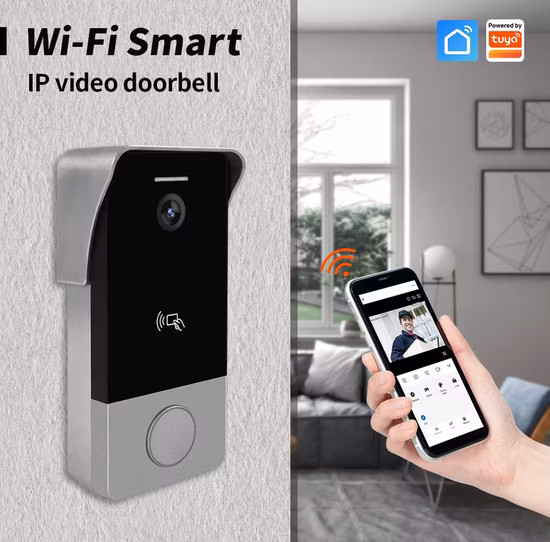 Tuya Smart Doorbell Video Camera Waterproof Home Security Camera